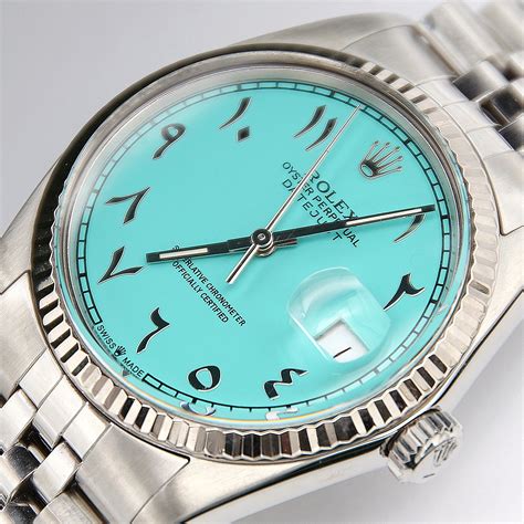 arabic dial rolex|rolex tiffany arabic dial.